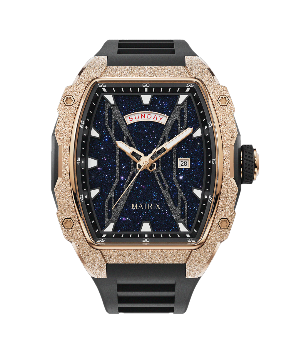 ASTRO DAY & DATE ECLIPSE GOLD– MATRIX WATCHES