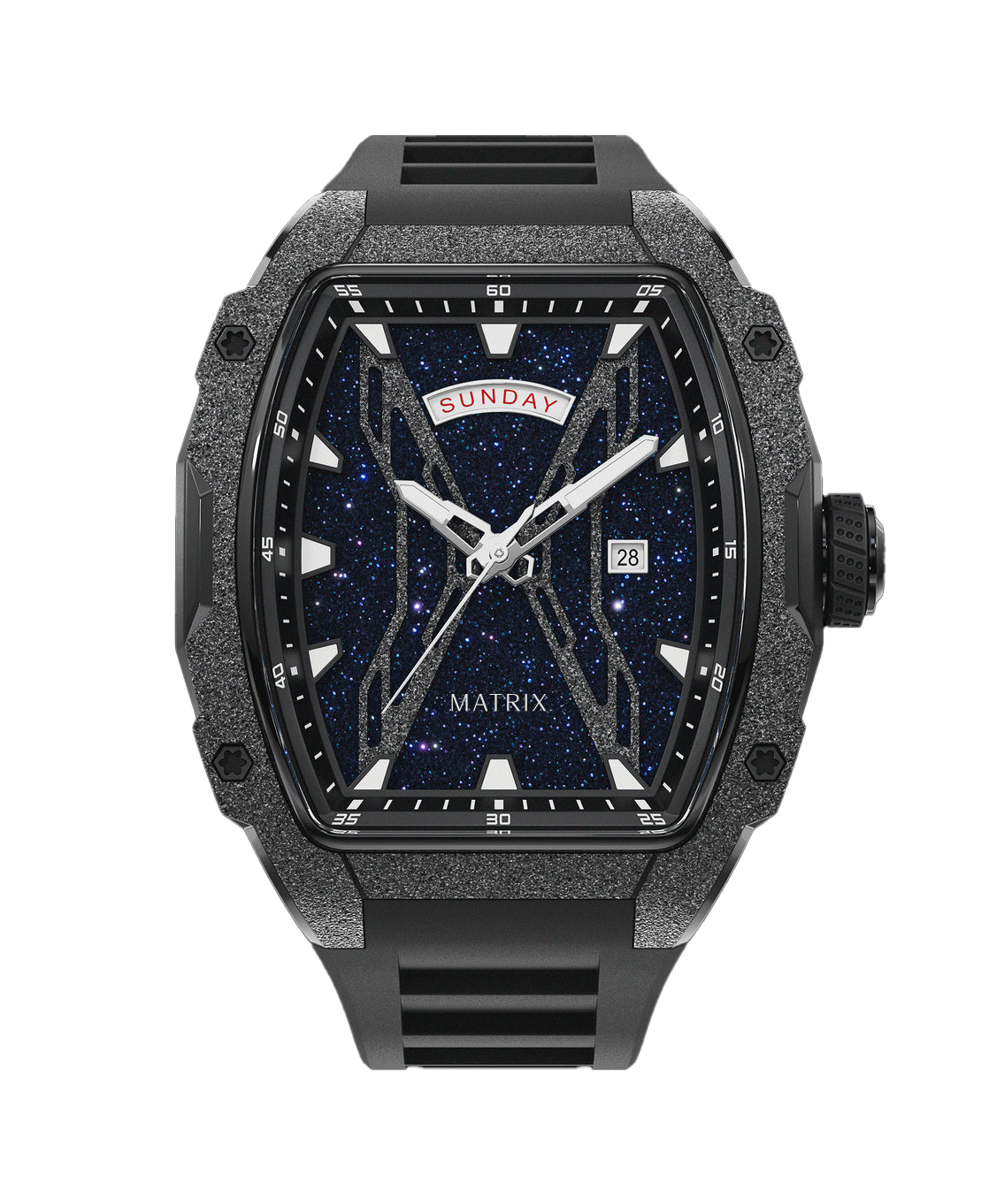 ASTRO SKELETON LUNAR SILVER– MATRIX WATCHES